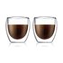 Bodum Pavina 250ml Double Wall Glasses (Set of 2) Transparent