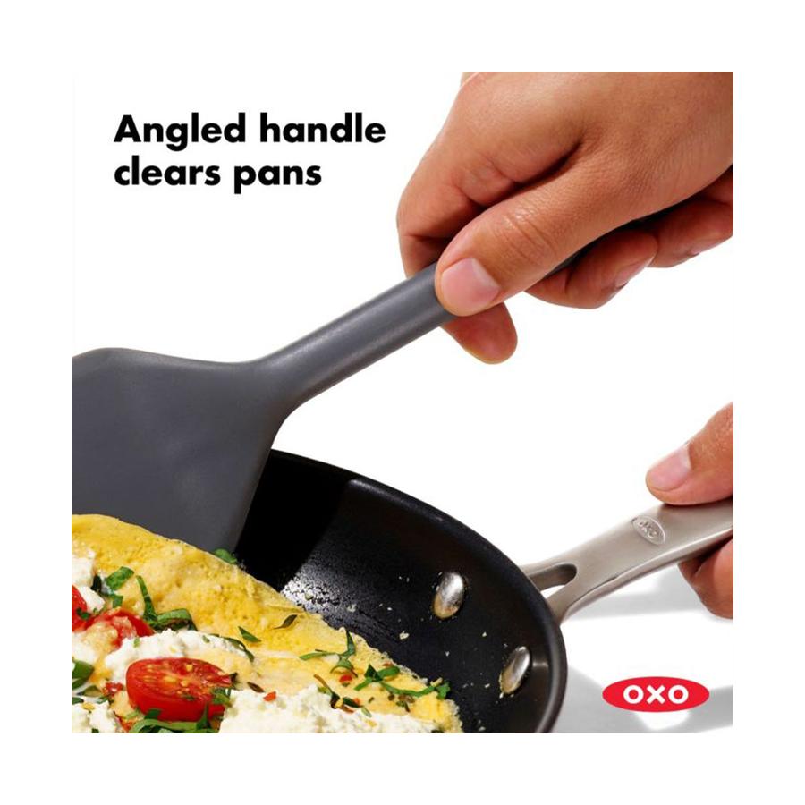 OXO Good Grips Silicone Flex Turner Black Black