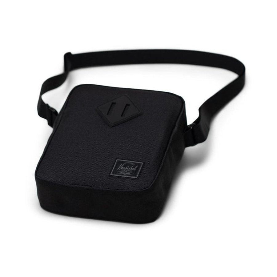 Herschel Heritage Crossbody Bag Black Tonal Black Tonal