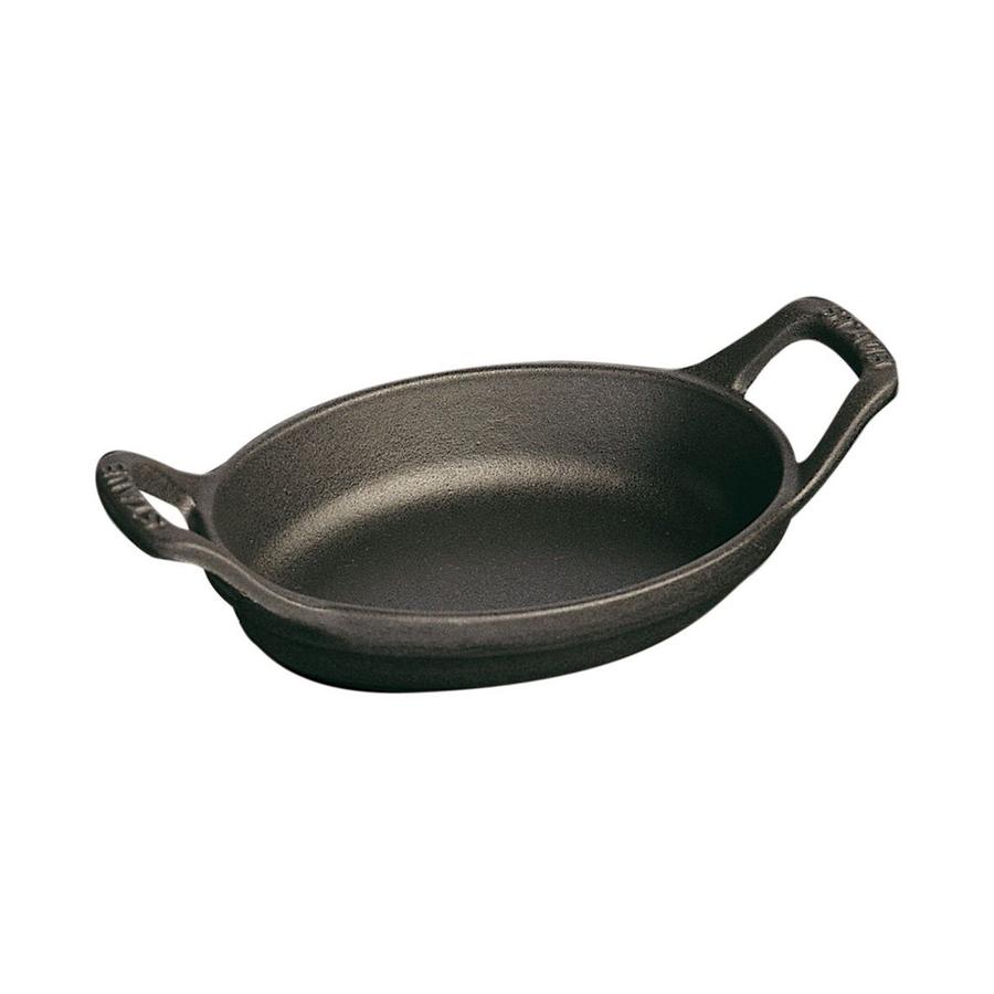 Staub 24cm Oval Baker Black Black