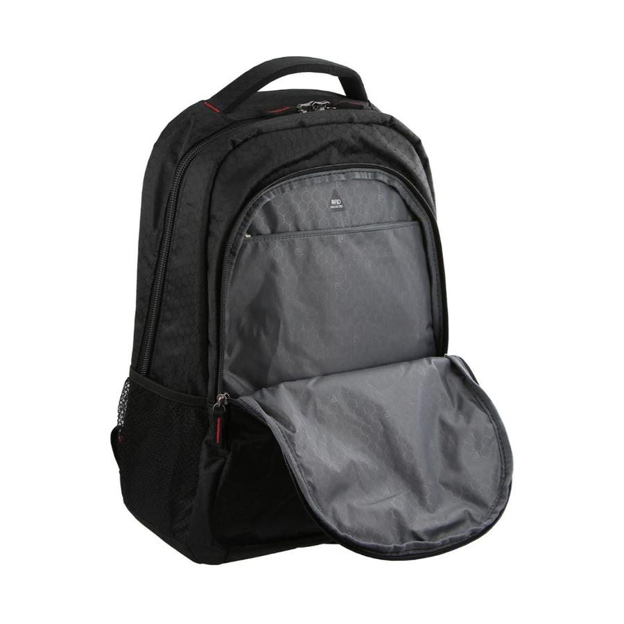 Pierre Cardin Leon 15" Laptop Backpack Black Black