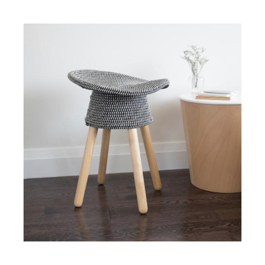 Umbra Coiled Stool Grey Grey