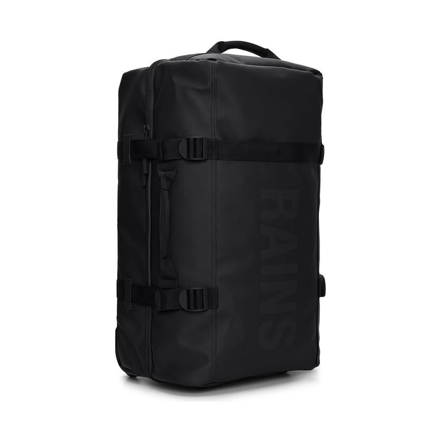 Rains Texel Checked Travel Bag Black Black
