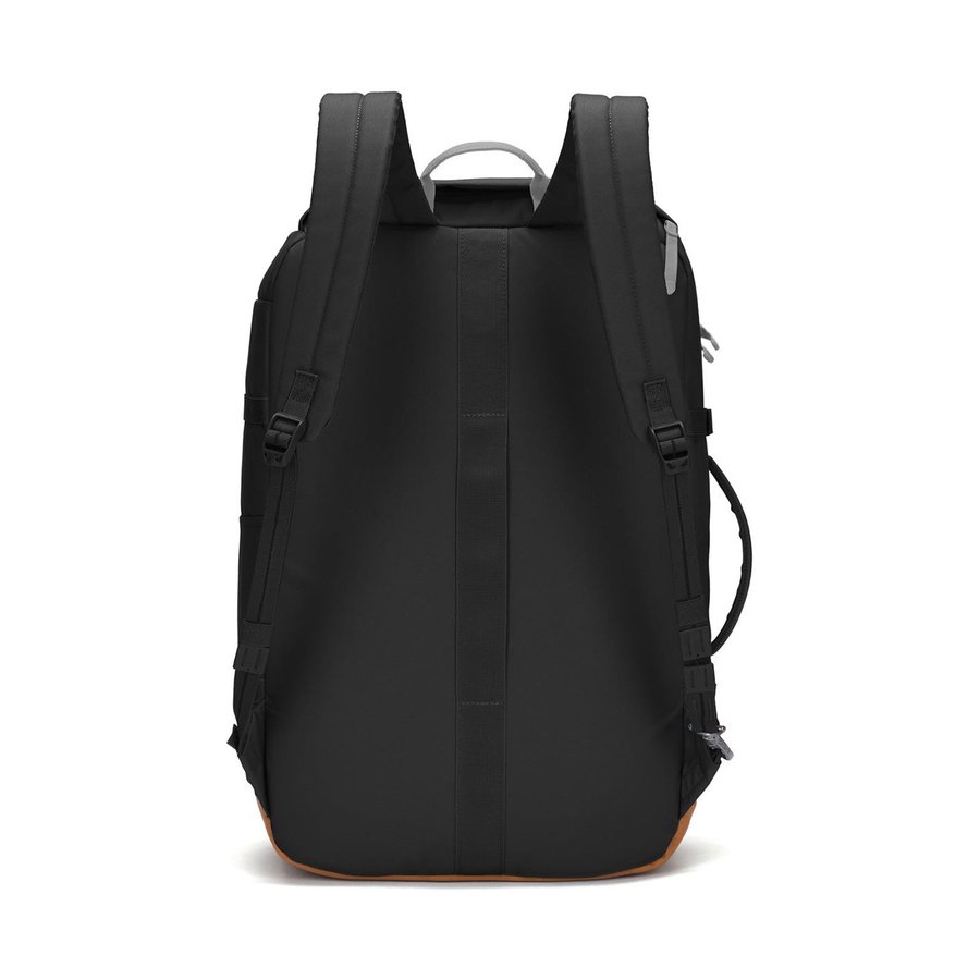 Pacsafe GO 44L Anti-Theft Recycled Carry-On Backpack Jet Black Jet Black