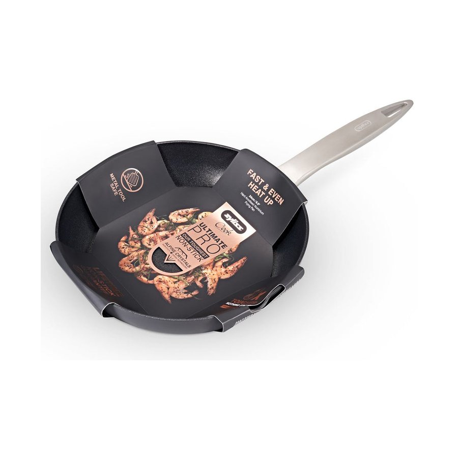 Zyliss Ultimate Pro 24cm Frypan Black Black