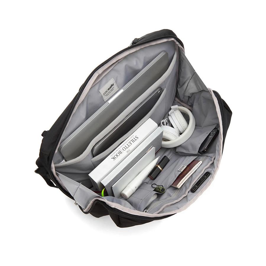 Pacsafe Metrosafe X Commuter 11L Anti-Theft Backpack Black Black