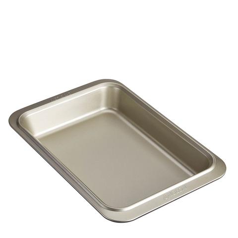 Anolon Ceramic Reinforced 23cm x 33cm Rectangular Baking Tray Silver