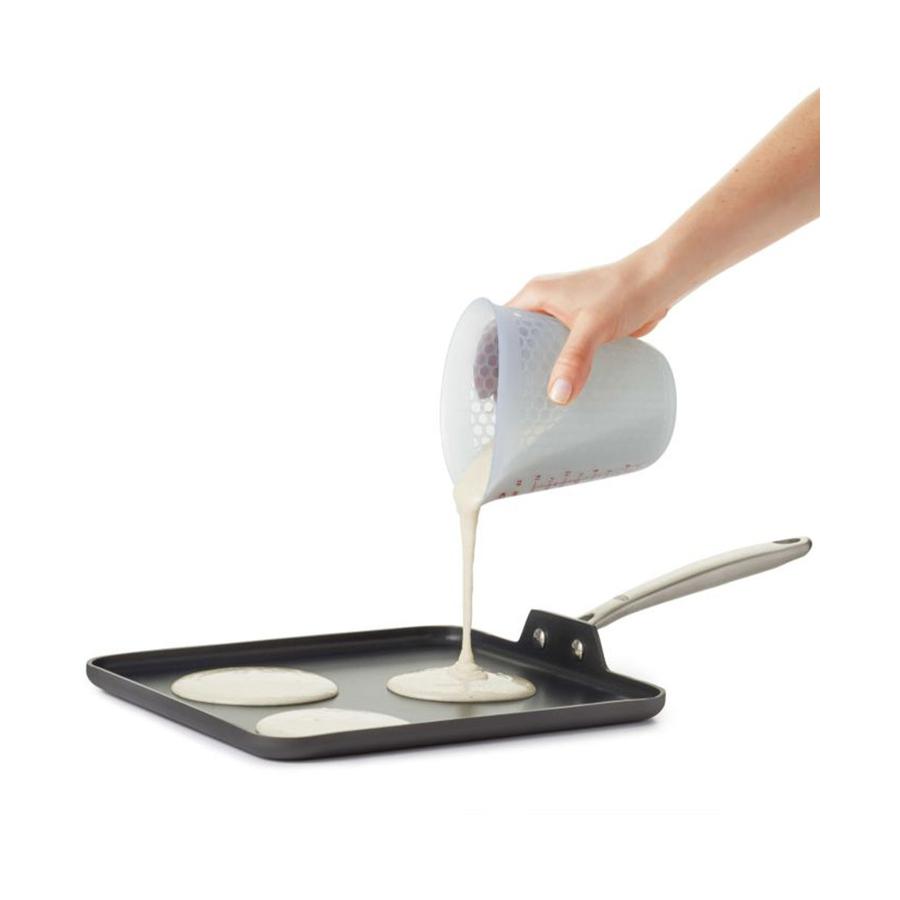 OXO Good Grips 2 Cup Squeeze & Pour Silicone Measuring Cup Clear Clear