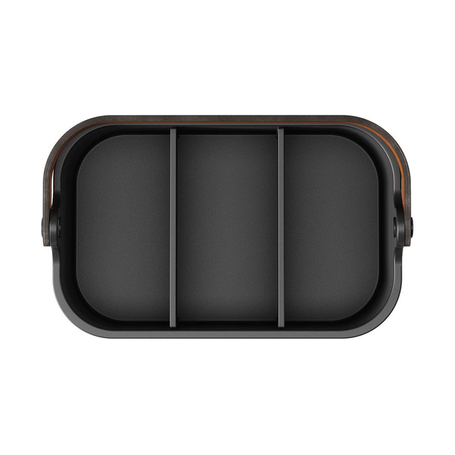 Umbra Bellwood Small Stackable Bin Black/Walnut Black/Walnut