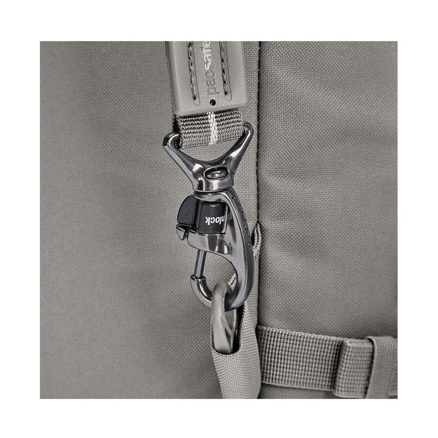 Pacsafe GO 34L Anti-Theft Recycled Carry-On Backpack Stone Stone