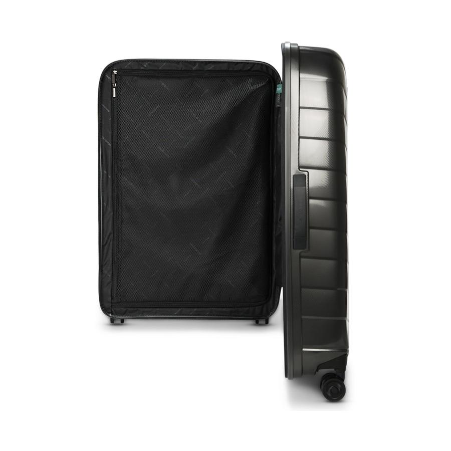 Samsonite Attrix 81cm Hardside Checked Suitcase Anthracite Anthracite
