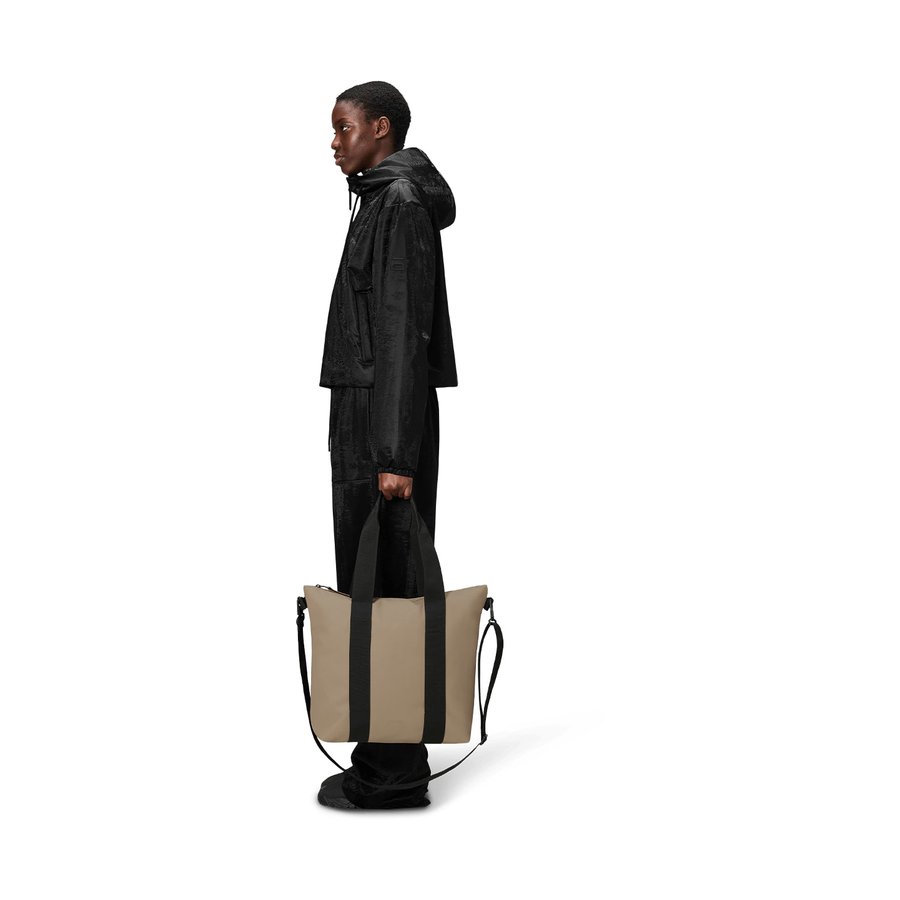 Rains Tote Bag Mini Beige Beige