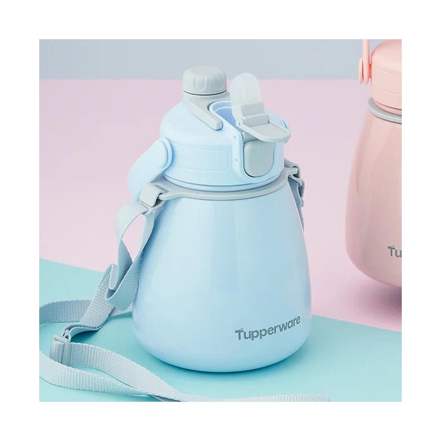 Tupperware Thermal Potbelly 1L Flask Blue Mist Blue Mist