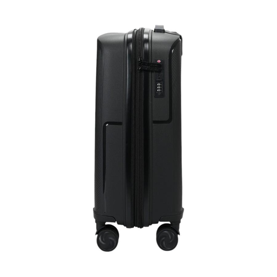 Caselite Aero 56cm Hardside Carry-On Suitcase Black Black