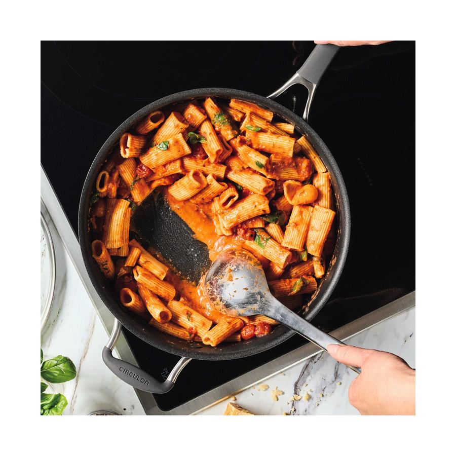 Circulon ScratchDefense A1 28cm (4.7L) Covered Sauteuse Black Black