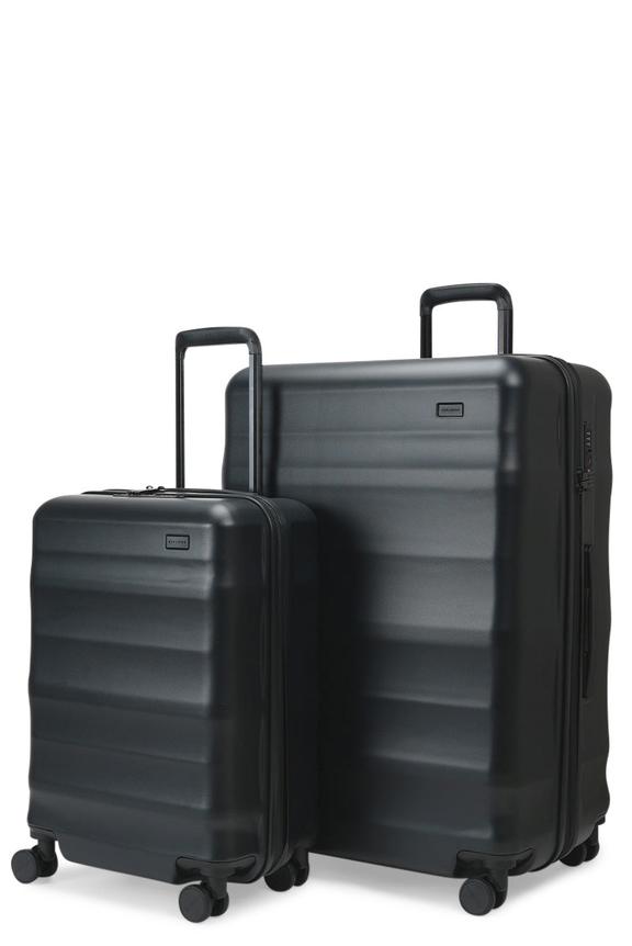 Explorer Luna-Air 55cm & 74cm Hardside Luggage Set Black