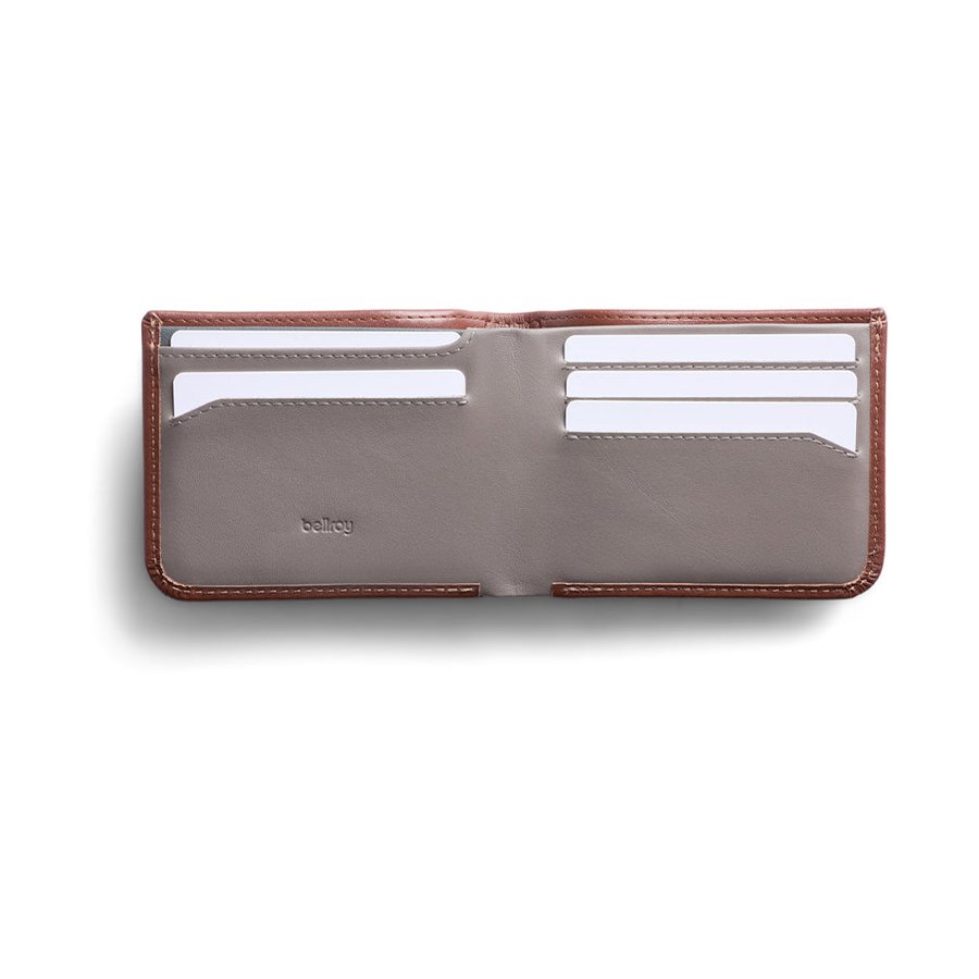 Bellroy RFID Hide & Seek LO Leather Wallet Sienna Sienna