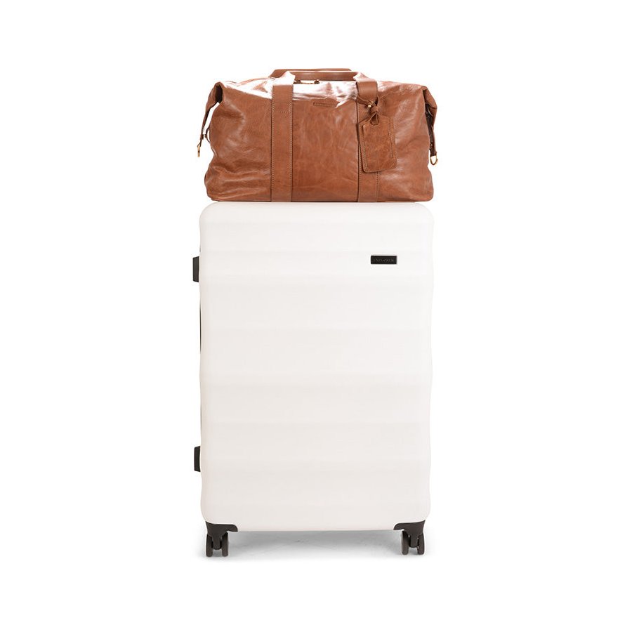 Explorer Weekender Leather Duffle Tan Tan