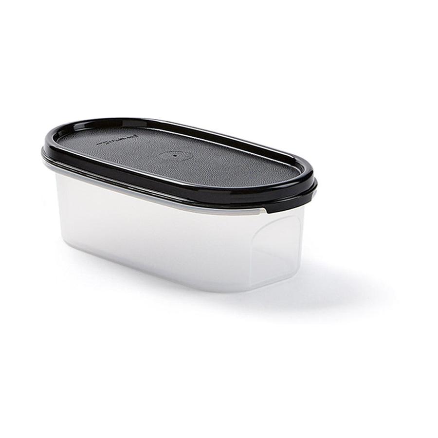 Tupperware Modular Mates Oval #1 Black Black