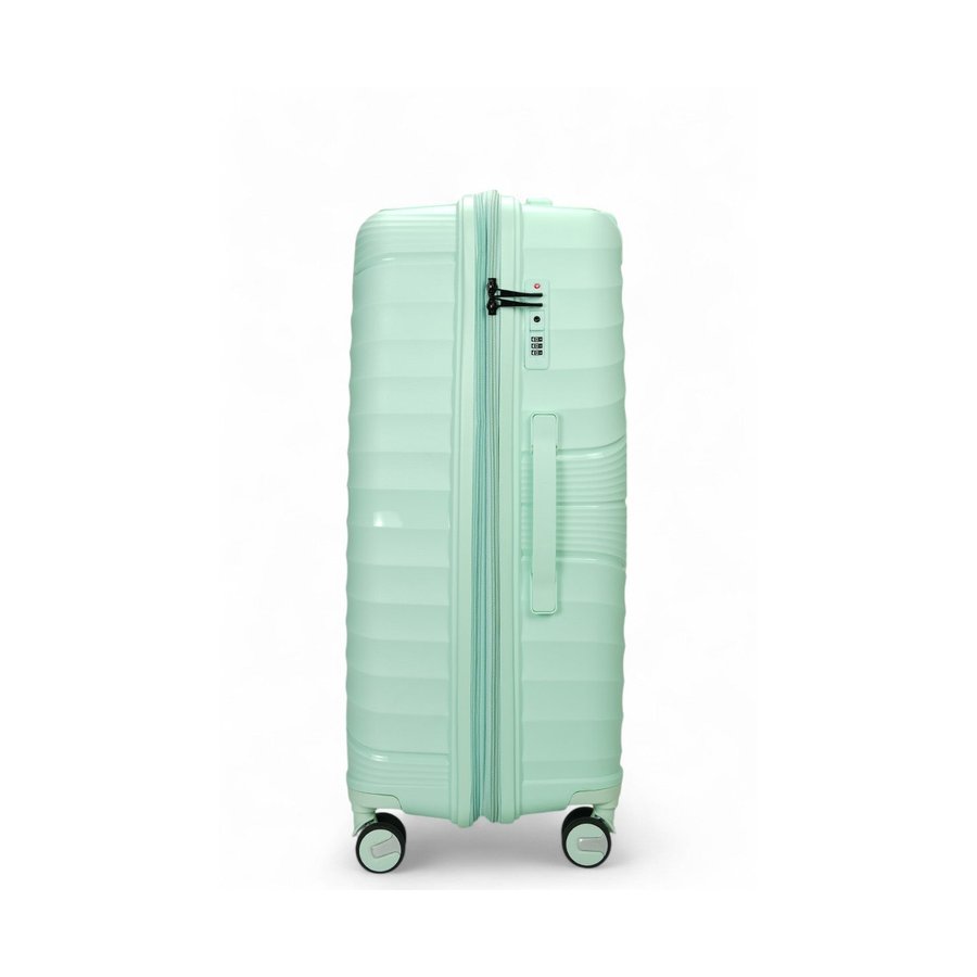 Nomad Aspire 75cm Hardside Checked Suitcase Mint Mint