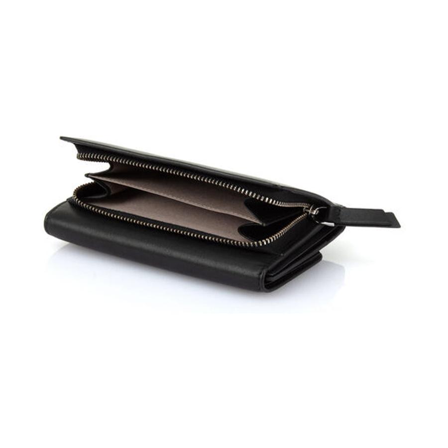 Samsonite Serena Leather Trifold RFID Wallet Black Black