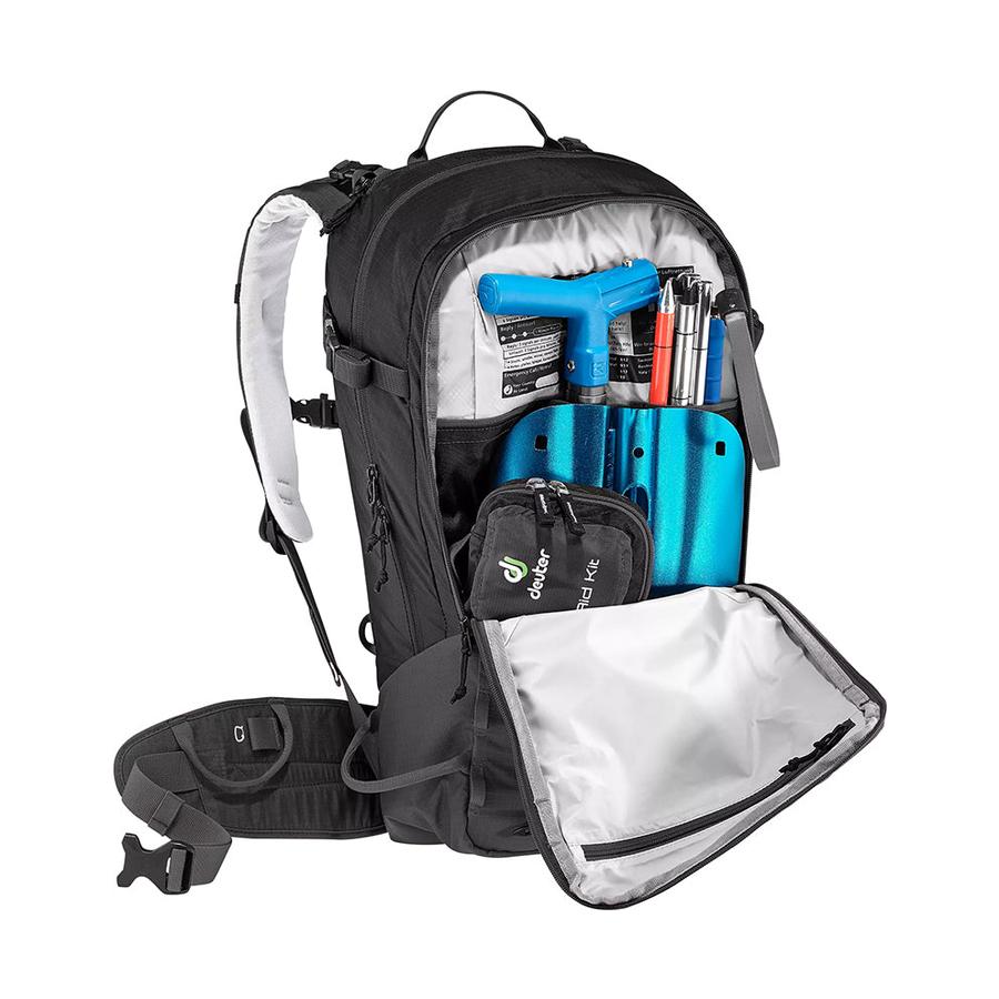 Deuter Freerider 30 Ski & Snow Backpack Black Black