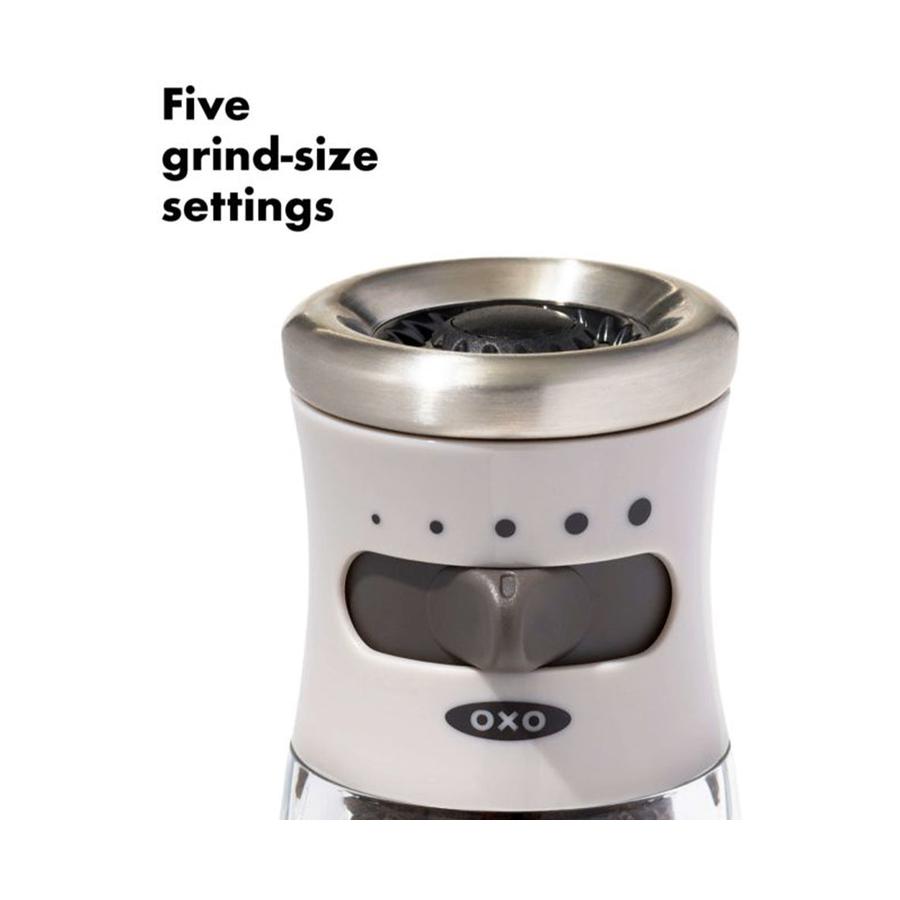 OXO Good Grips Mess-Free Pepper Grinder Stainless Steel Stainless Steel