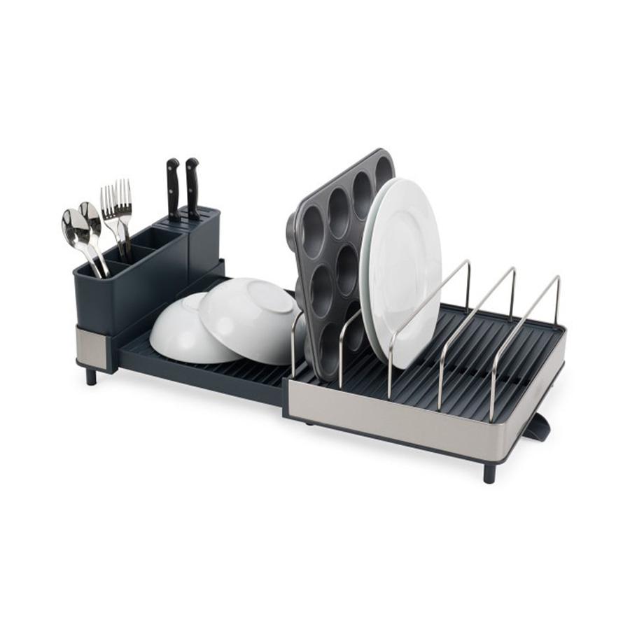 Joseph Joseph Extend Max Expandable Dish Drainer Stainless Steel Stainless Steel