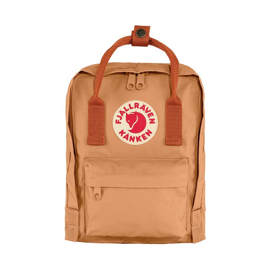 Fjallraven Kanken Mini Backpack Peach Sand/Terracotta Brown Peach Sand/Terracotta Brown