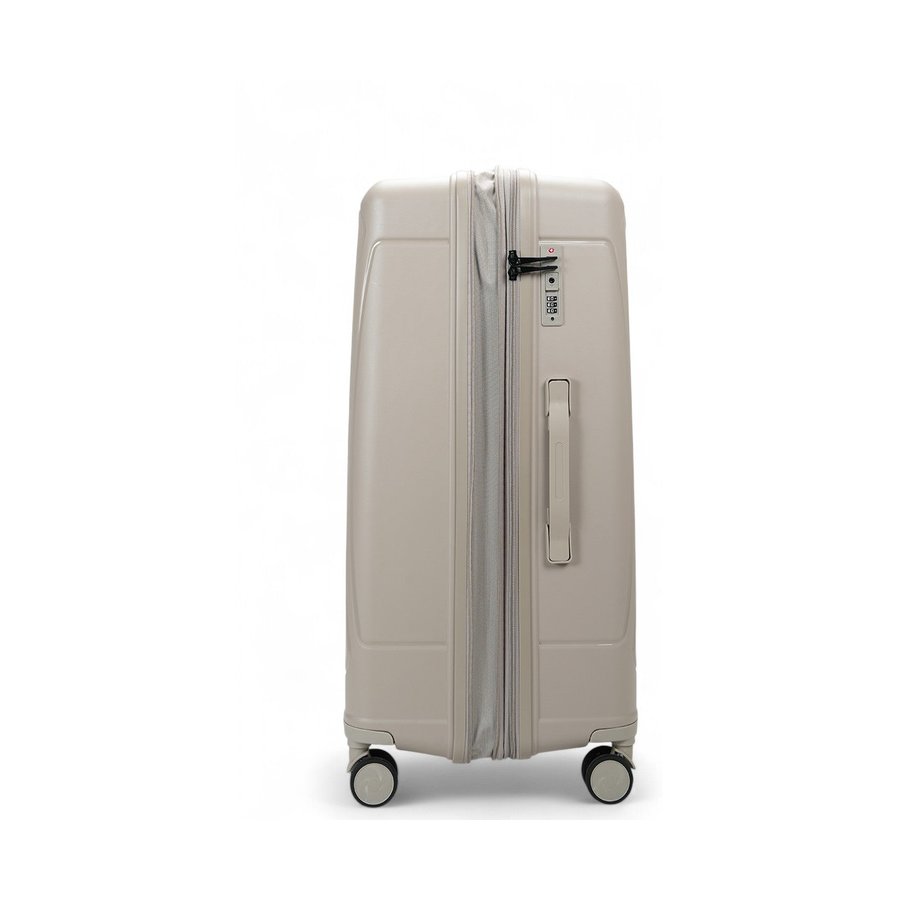 Nomad Quest 56cm, 65cm & 75cm Hardside Luggage Set Beige Beige