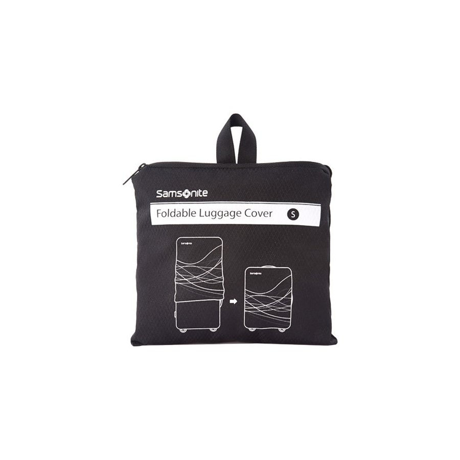 Samsonite Foldable Luggage Cover - Small Black Black