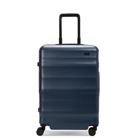Luna-Air Medium Checked Suitcase Navy