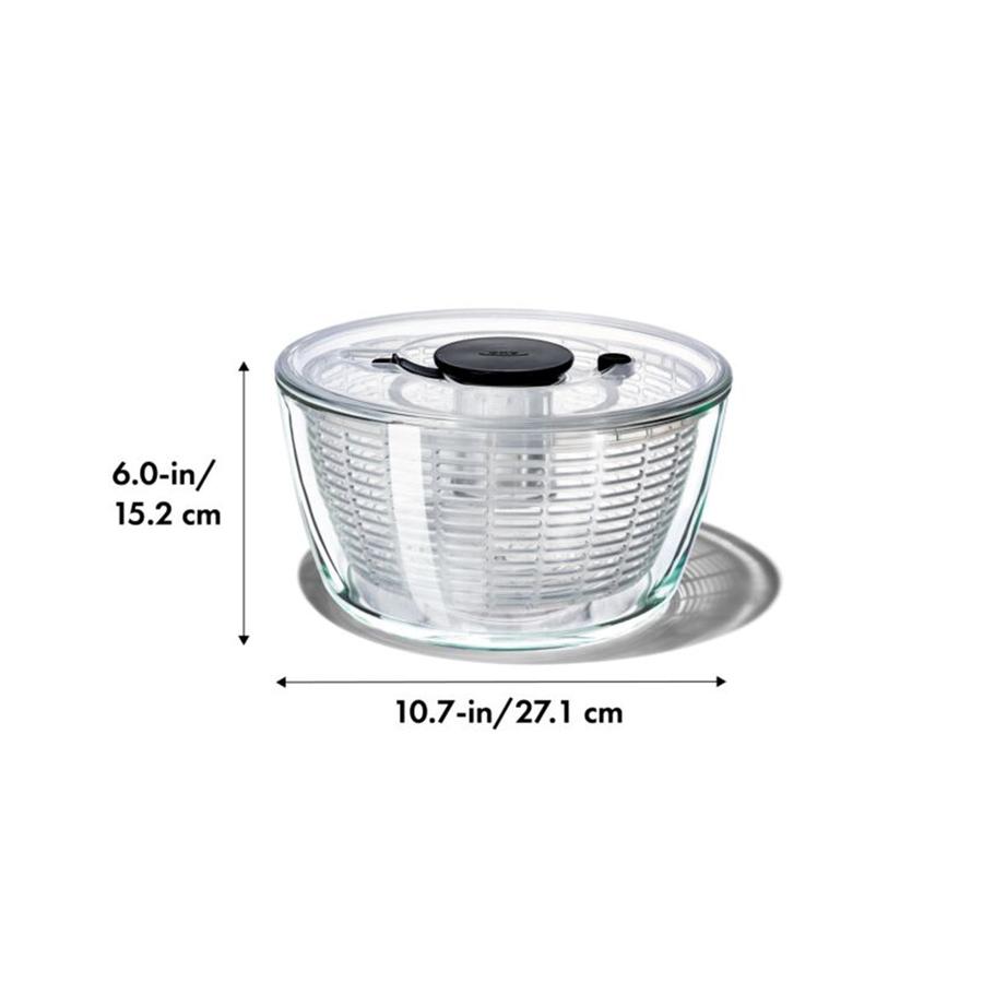 OXO Good Grips Glass Salad Spinner Clear Clear