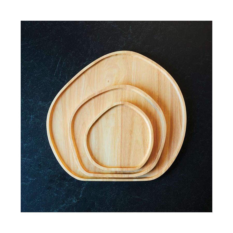 Stanley Rogers Small Serving Platter Round Wood Wood