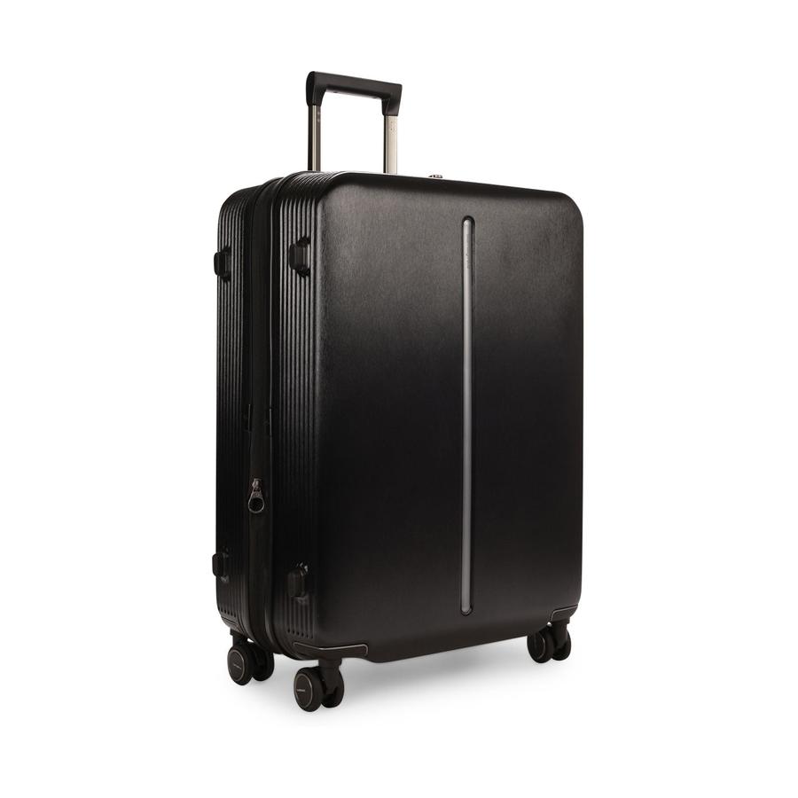 Samsonite Beamix 71cm Hardside Checked Suitcase Black Black