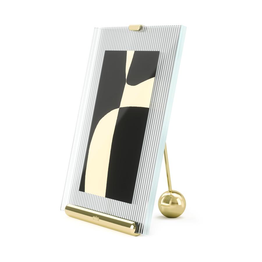 Umbra Flute 10 x 15cm Picture Frame Brass Brass