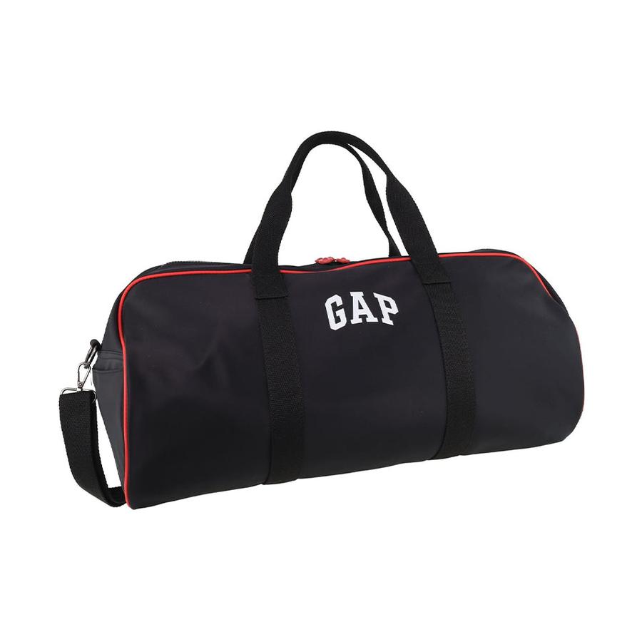 Gap Crusade Unisex Nylon Traveller Overnighter/Barrell Bag Black Black