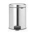 Brabantia NewIcon Pedal Bin (2 x 2L) Brilliant Steel