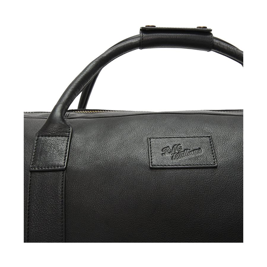 RM Williams Hawkesbury Holdall Leather Black Black