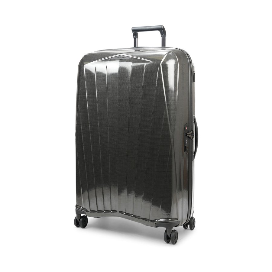 Samsonite Major-Lite 55cm & 77cm Hardside Luggage Set Black Black