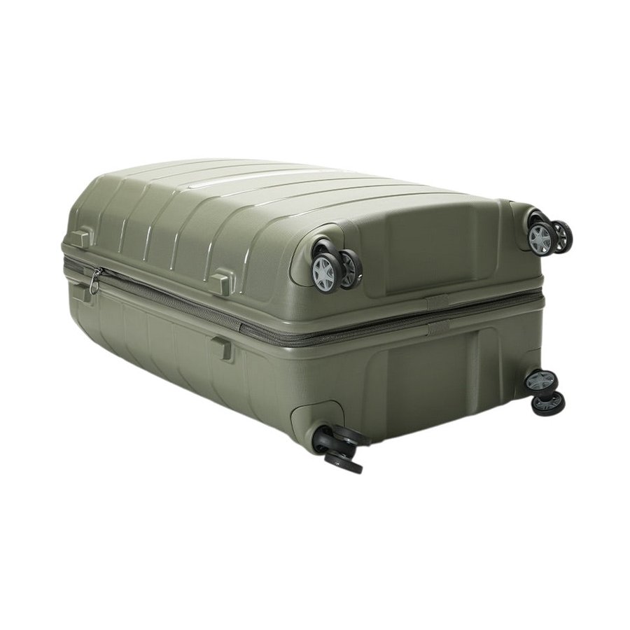 Samsonite Oc2lite 75cm Hardside Checked Suitcase Olive Green Olive Green