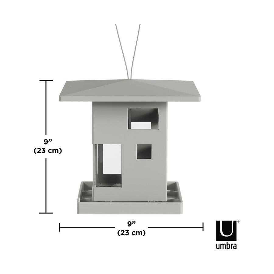 Umbra Bird Cafe Feeder Grey Grey