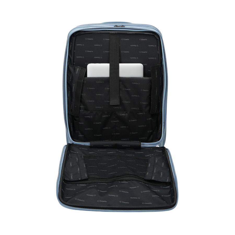 Caselite Venture 57cm & 76cm Top Open Hardside Luggage Set Grey Blue Grey Blue