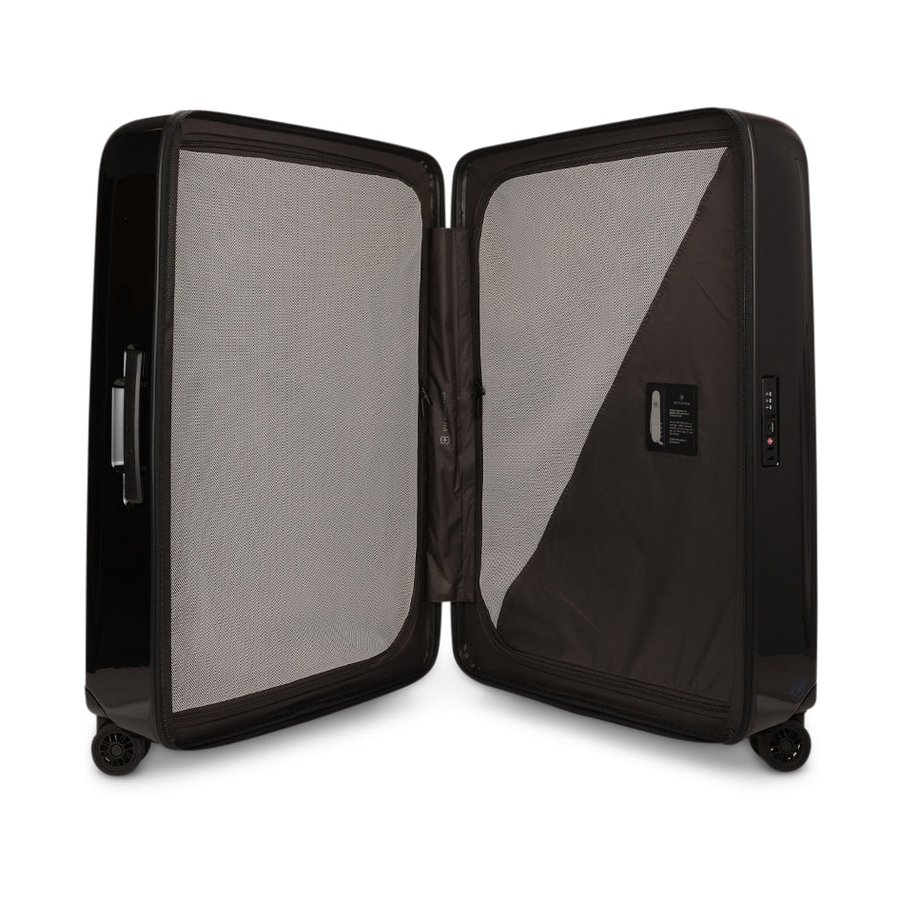 Victorinox Airox 75cm Hardside Checked Suitcase Black Black