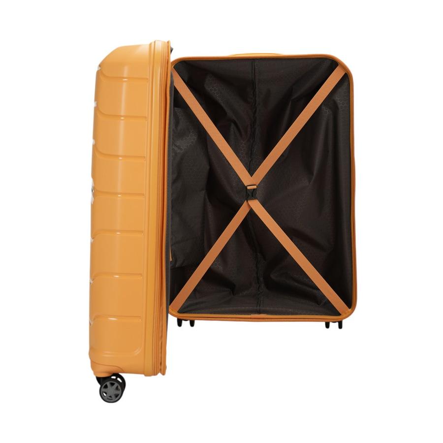 Samsonite Oc2lite 55cm & 75cm Hardside Luggage Set Honey Gold Honey Gold