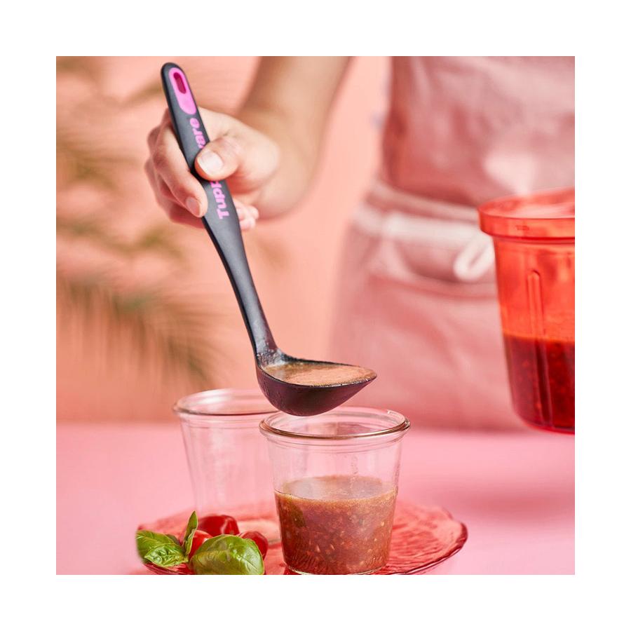 Tupperware KP Small Gravy Ladle Black Black