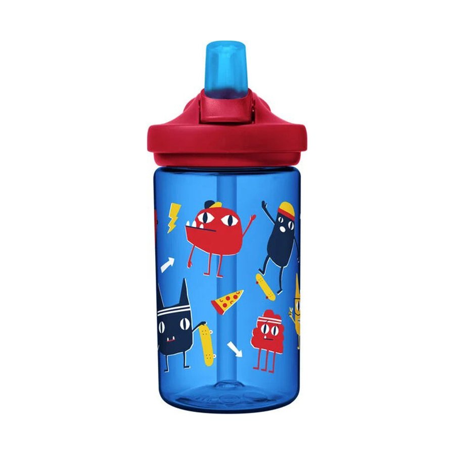 Camelbak 14oz (400ml) Eddy+ Kids Tritan Renew Drink Bottle Skate Monsters Skate Monsters