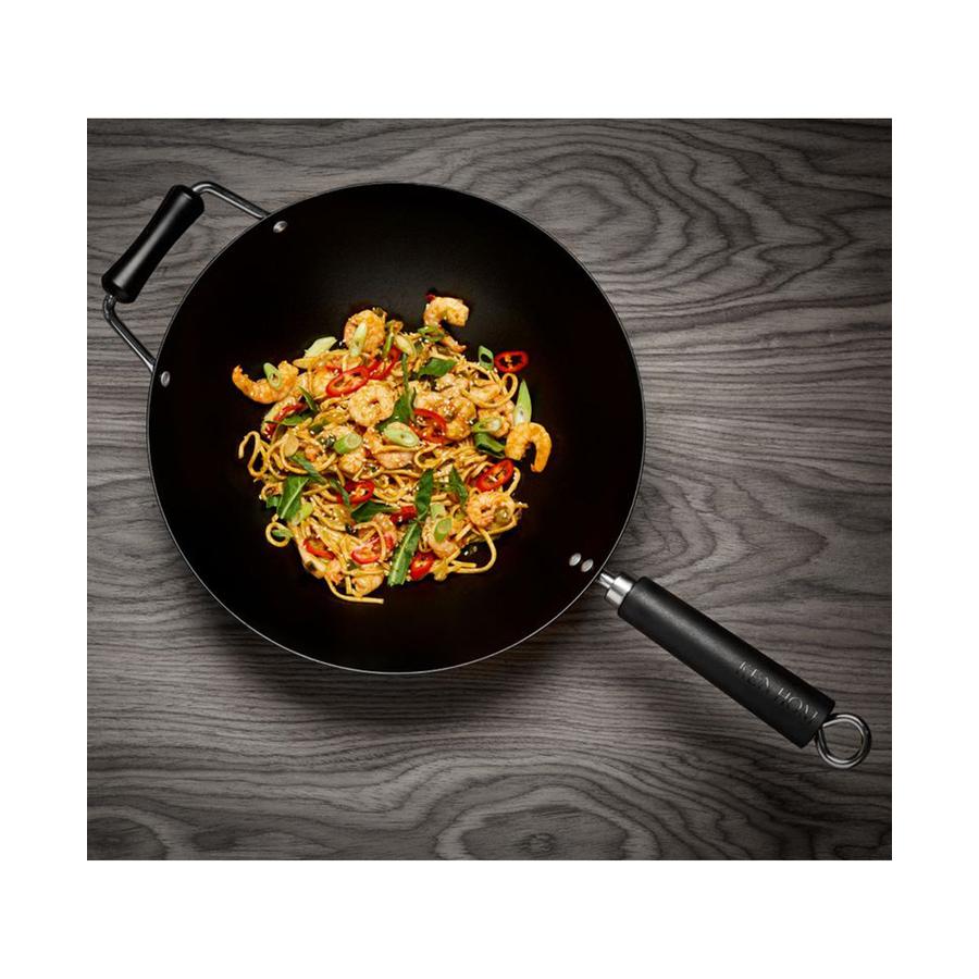 Ken Hom 35cm Non-Stick Wok Black Black