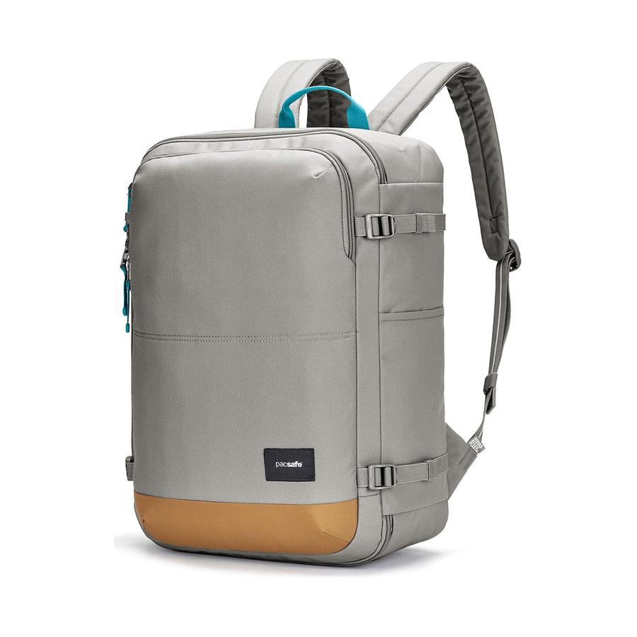 Pacsafe GO 34L Anti-Theft Recycled Carry-On Backpack Stone Stone
