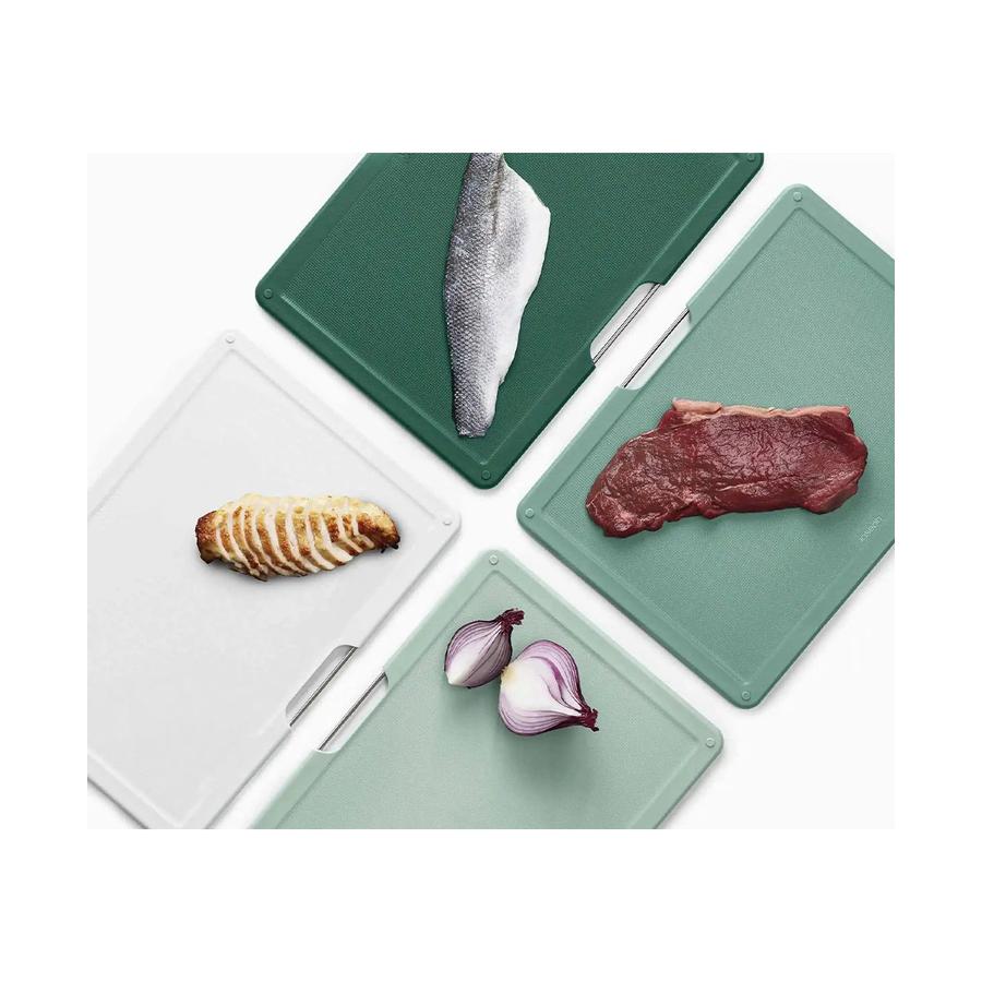 Joseph Joseph Folio 4-Piece Large Chopping Board Set Sage Sage